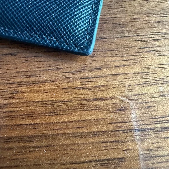 Prada Black Saffiano Leather Card Holder - Picture 3 of 4